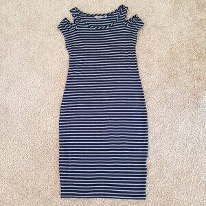 Athleta Coastal Cold Shoulder Dress